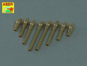 Aber A72 005 Set of 8 turned cal .50 (12,7mm) U.S. Browning M2 barrels for P-47 Thunderbolt 1/72 – Bild 3