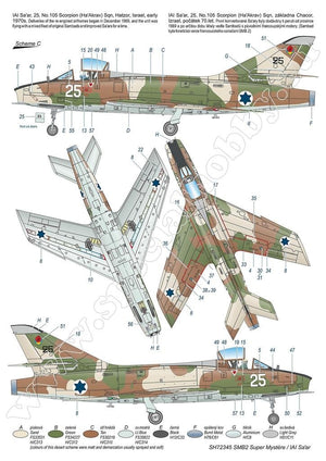 Special Hobby 72345 SMB-2 Super Mystère &amp;#39;Sa’ar – Israeli Storm in the Sky&amp;#39; 1/72 – imagen 5