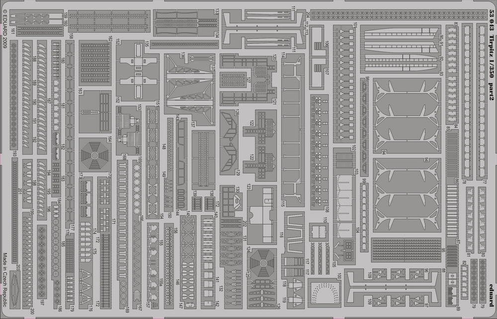 Eduard 53043 Tirpitz 1/350 REVELL – imagen 2