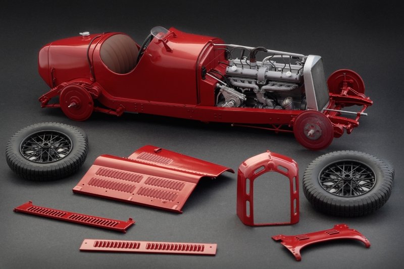 Italeri 4706 ALFA ROMEO 8C 2300 Monza 1/12 – image 4