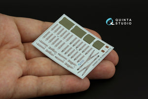 Quinta Studio QD48267 UH-1D 3D-Printed coloured Interior on decal paper (KittyHawk) 1/48 – imagen 4