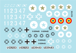 Star Decals 35-C1163 Axis Tank Mix # 2. Romanian tanks 1/35 – Bild 3