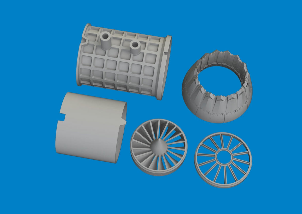 Eduard 6481091 F-35B exhaust nozzle PRINT TAMIYA 1/48 – image 3