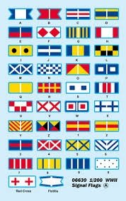 Trumpeter 06630 WWII Signal Flags 1/200 – Bild 2