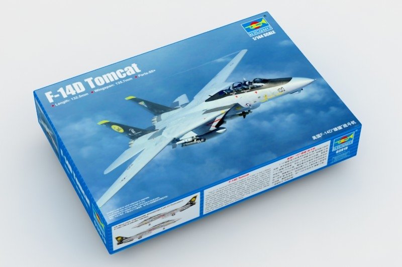 Trumpeter 03919 F-14D Tomcat 1/144 – Bild 2