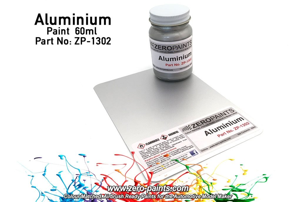 Zero Paints ZP-1302 Aluminum Paint 60ml