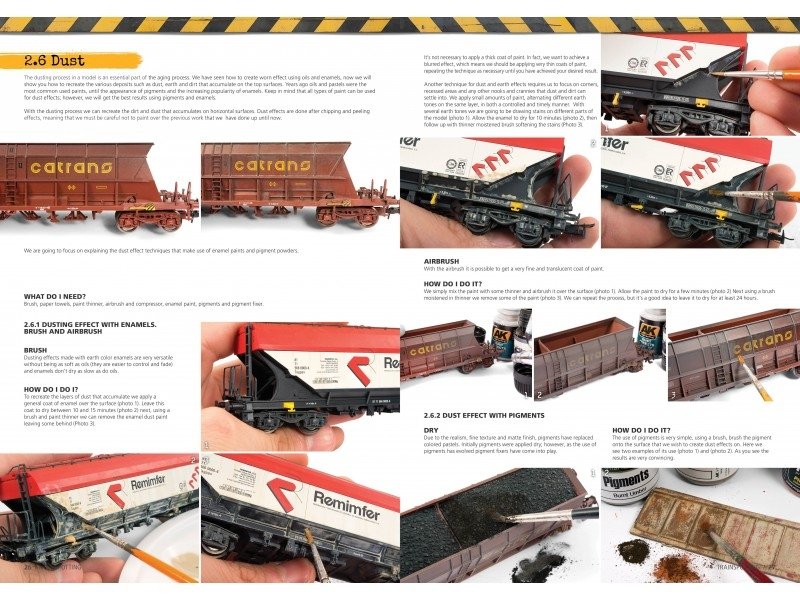 AK Interactive AK696 Trainspotting Modelling Techniques Book English – immagine 5