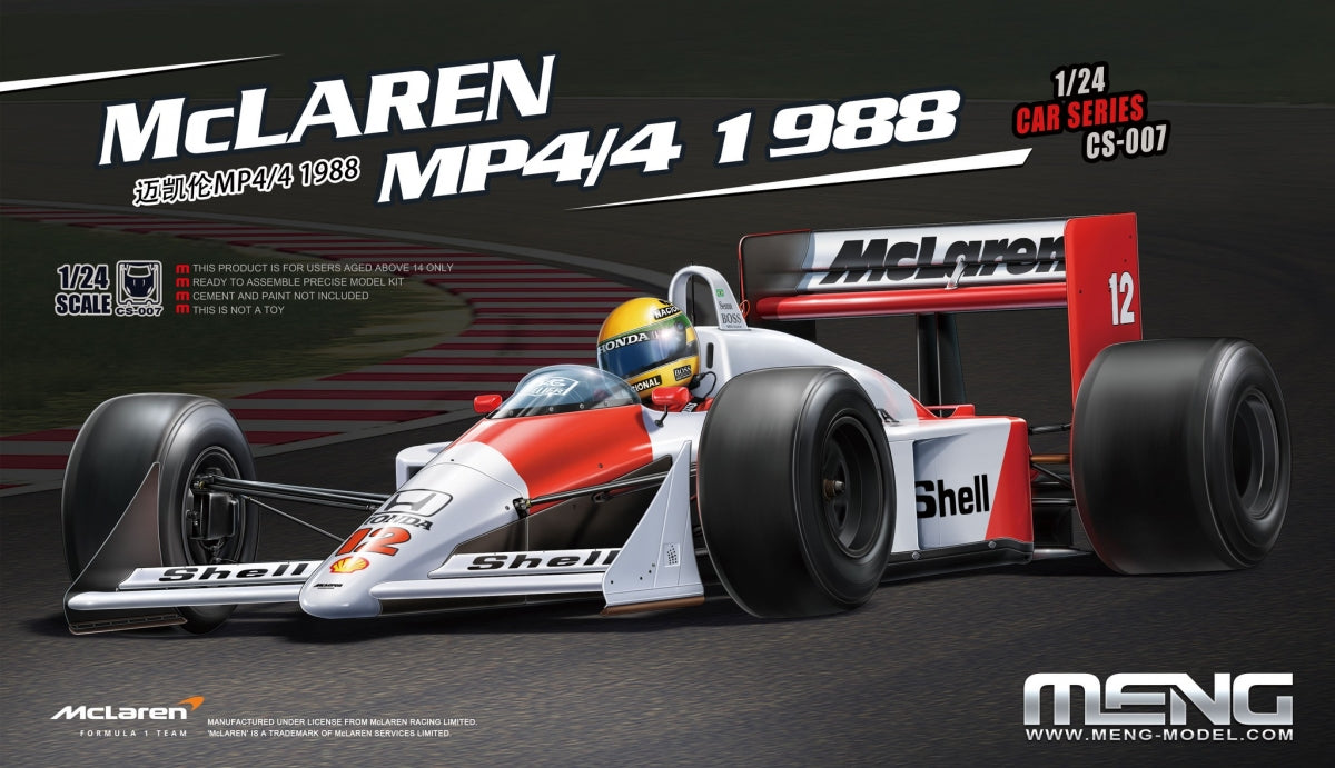 Maquette Meng CS-007 McLaren MP4/4 1988 1/24