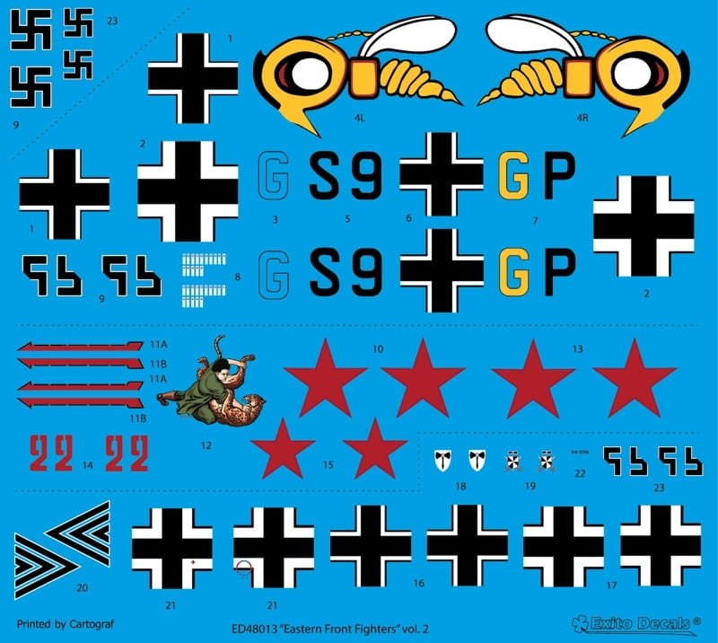 Exito ED48013 Eastern Front Fighters 2 1/48 – immagine 7