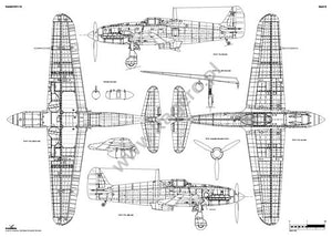 Kagero 3058 Kawasaki Ki - 61 Hien/ Ki - 100 EN – imagen 5