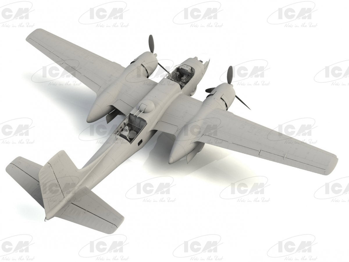 ICM 48288 A-26C-15 Invader avec pilotes et personnel au sol 1/48 – image 3