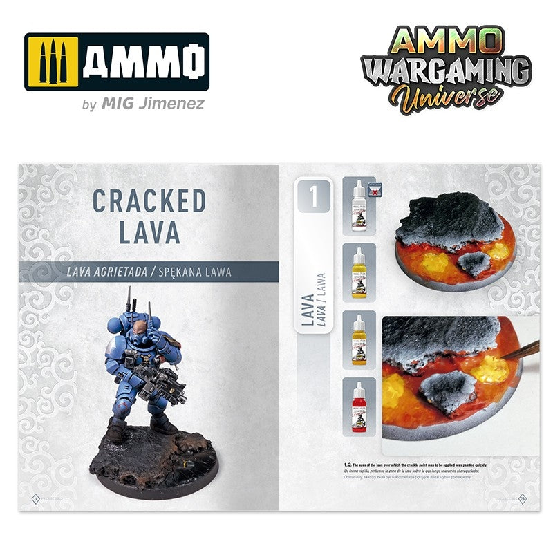 Ammo of Mig 6923 AMMO WARGAMING UNIVERSE Book 04 - Volcanic Soils (English, Castellano, Polski) – Bild 4