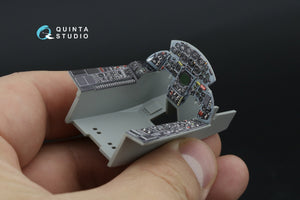 Intérieur imprimé en 3D et coloré sur papier décalcomanie Quinta Studio QD32247 F-104C (Italeri) 1/32 – image 12