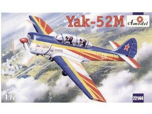 A-Model 72144 Yakovlev Yak-52 M Soviet double-seet sporting aircraft 1/72