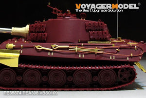 Voyager Model PE35874 WWII German King Tiger (Hensehel Turret) for MENG 1/35 – Bild 12