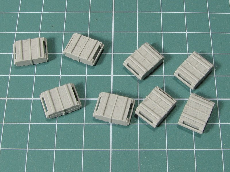 Eureka XXL E-036 Modern Russian Ammo Crates Type II for 7,62mm Ammo (for AK-47 Kalashnikov) 1/35 – Bild 3
