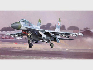 Trumpeter 02224 Soviet Sukhoi Su-27 Flanker B 1/32