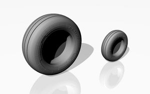 Armory Models AW48501a Panavia Tornado wheels, w/ tyres type “a” (DL) 1/48 – Bild 3