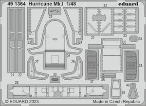 Eduard 491364 Hurricane Mk. I HOBBY BOSS 1/48 – immagine 2