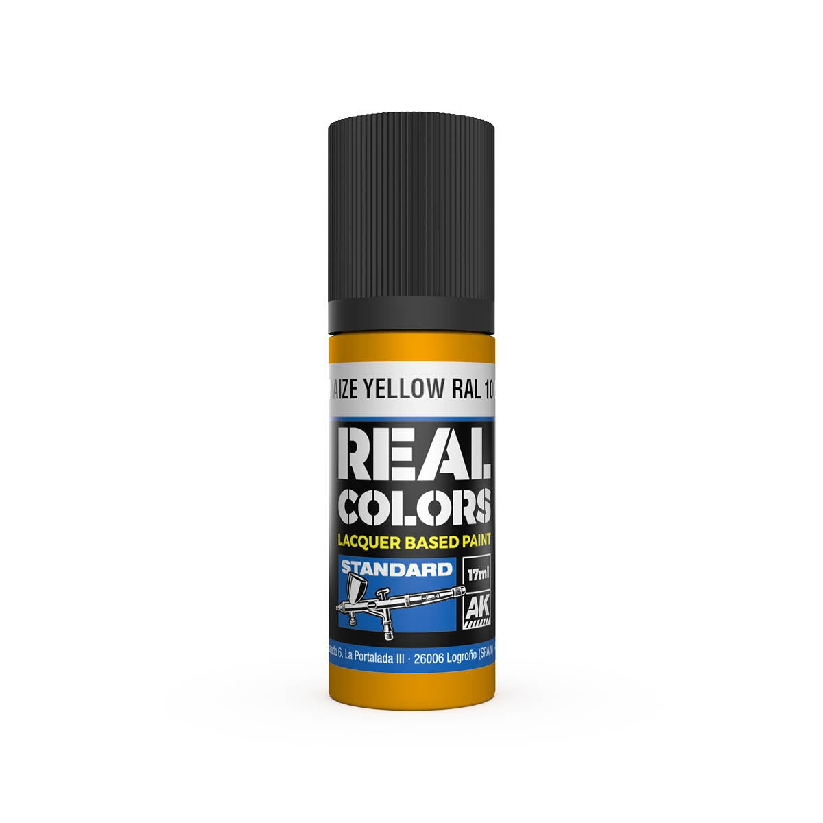 AK Interactive RC813 Maize Yellow RAL 1006 17 ml – immagine 2