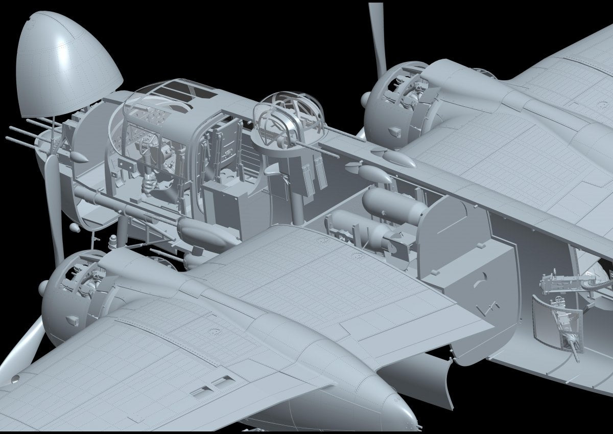HK Models 01E037 B-25H Mitchell Gunships over CBI 1/32 – Bild 9