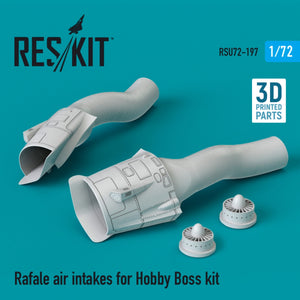 RESKIT RSU72-0197 PRISE D&amp;#39;AIR RAFALE POUR MAQUETTE HOBBYBOSS (IMPRIMÉE EN 3D) 1/72