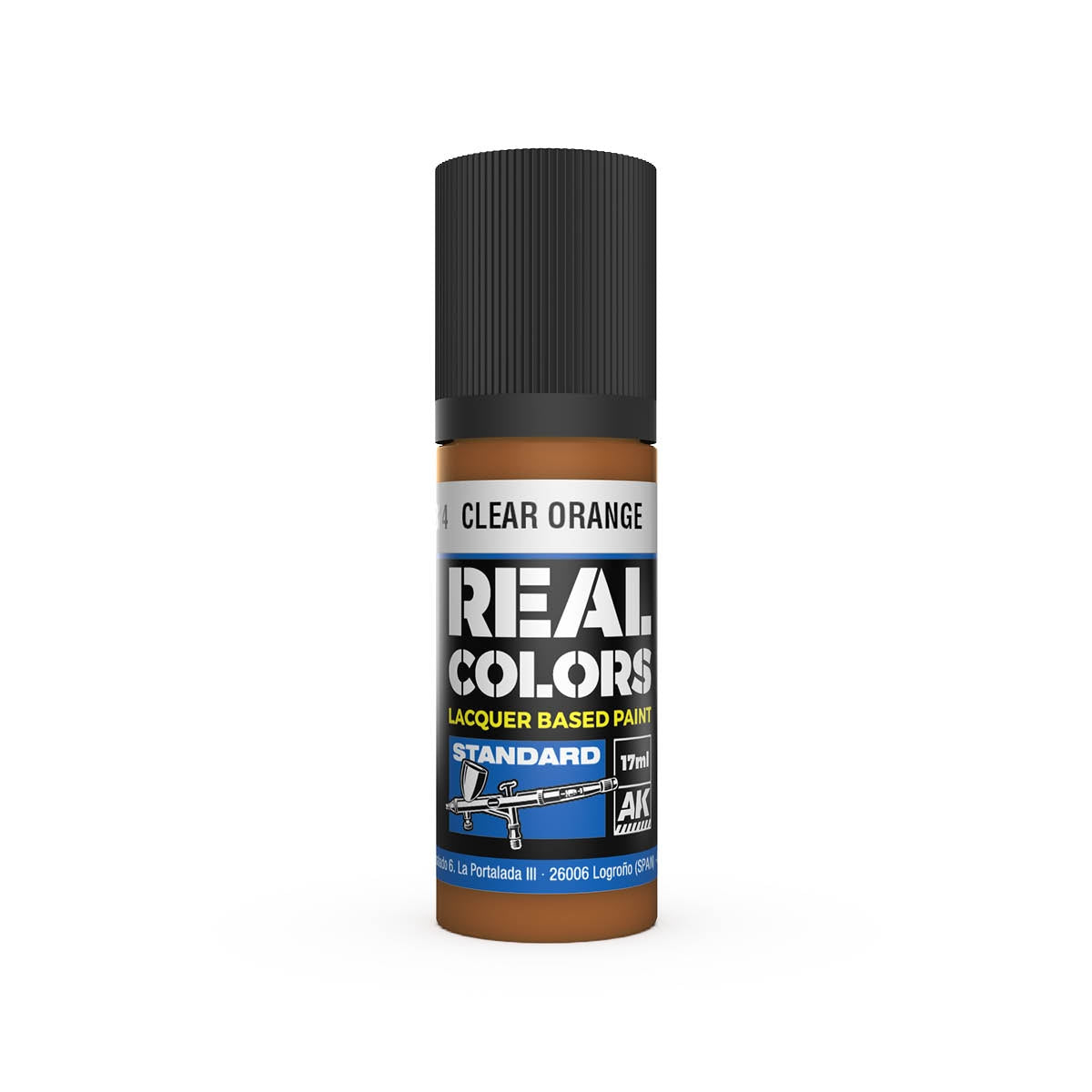 AK Interactive RC824 Clear Orange 17 ml – Bild 2