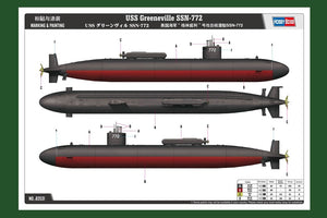 Hobby Boss 83531 USS Greeneville SSN-772 1/350 – Bild 4