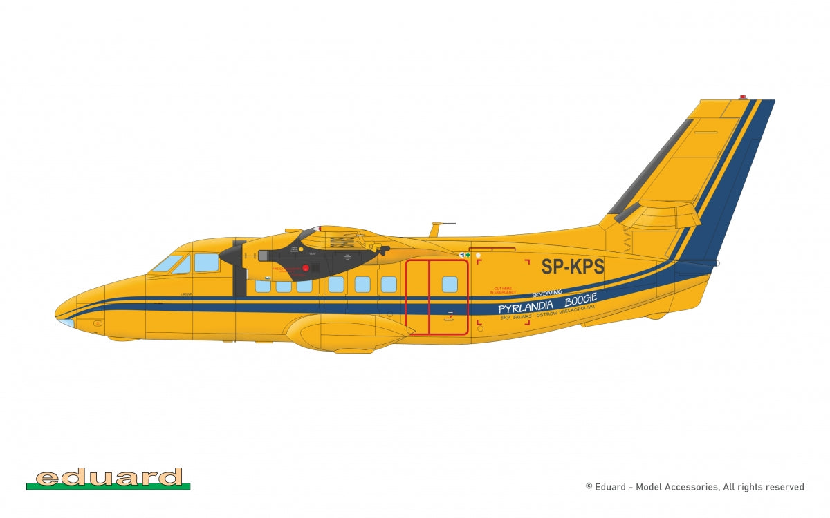 Eduard 2148 L-410UVP TURBOLET 1/72 – immagine 12