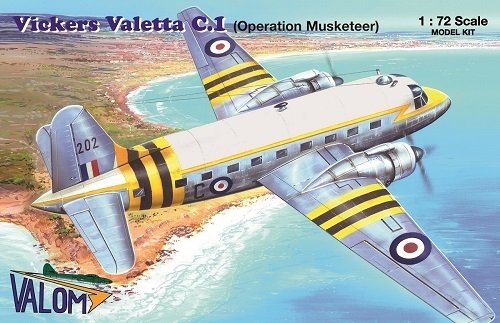 Valom 72150 Vickers Valetta C.1 (Opération Mousquetaire) 1/72