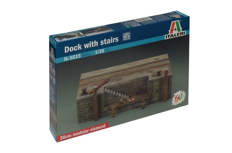 Italeri 5615 Dock with Stairs 1/35 – image 2