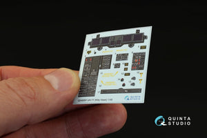 Quinta Studio QD48091 UH-1Y Venom 3D-Printed &amp;amp; coloured Interior on decal paper (for Kitty Hawk kit) 1/48 – immagine 5