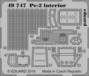 Eduard 49747 Pe-2 interior ZVEZDA 1/48 – immagine 2