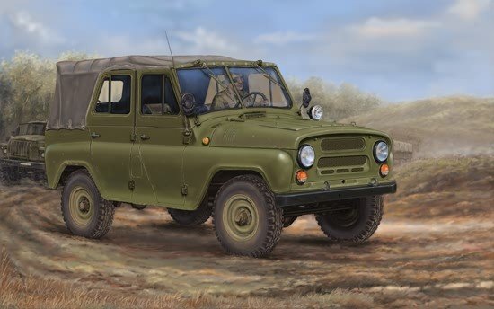 Trumpeter 02327 Soviet UAZ-469 1/35
