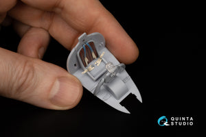 Intérieur coloré imprimé en 3D sur papier décalcomanie Quinta Studio QD48337 DH Vampire F.3 (Airfix) 1/48 – image 10