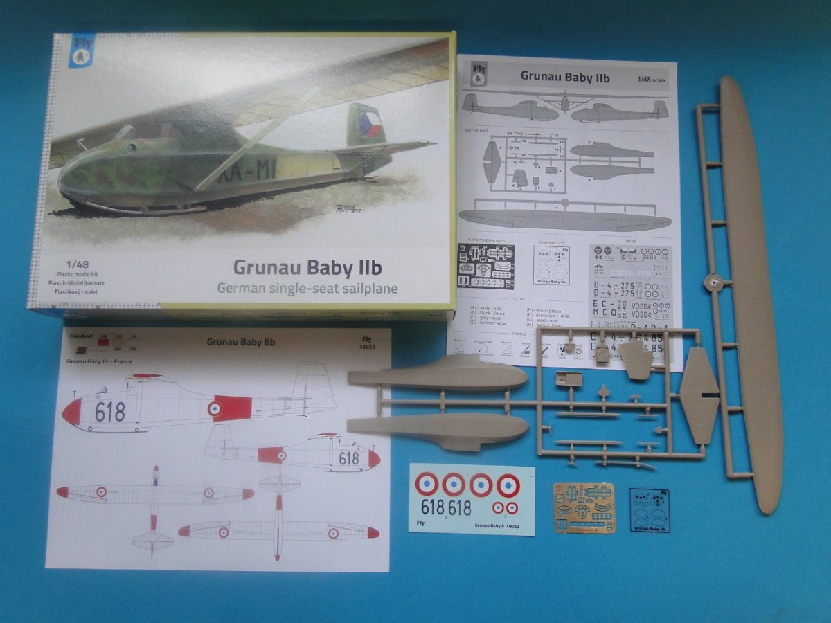 Fly 48022 Grunau Baby IIb France 1 1/48 – Bild 2