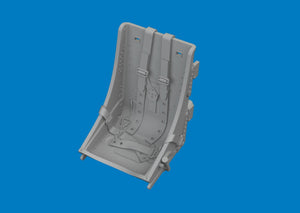 Eduard 6481065 P-40 seat w/ integral belts Type 2 PRINT Eduard 1/48 – image 2