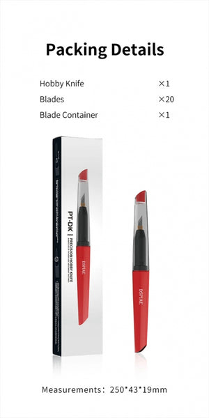 DSPIAE PT-DK Precision Hobby Knife / Precyyjny nóż modelarski – Bild 2