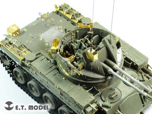 E.T. Model E35-198 US Army M42A1 Self-Propelled Anti-Aircraft gun late type (For AFV CLUB Kit) 1/35 – imagen 4