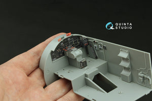 Quinta Studio QD32218 Boeing B-17G Navigator, bombardier, waist and tail gunners compartments. 3D-Printed coloured Interior (HK models) 1/32 – imagen 8