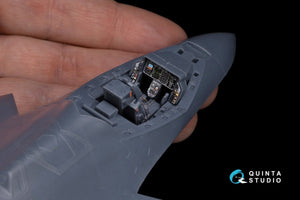 Quinta Studio QD48060 F-35A 3D-Printed &amp;amp; coloured Interior on decal paper (Meng) 1/48 – zdjęcie 3