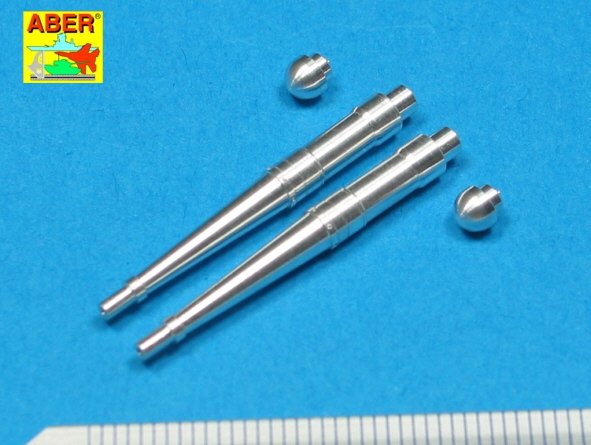 Aber A32022 Set of two barrels for Hispano 20mm machine cannons for British fighter Spitfire 1/32 – immagine 2