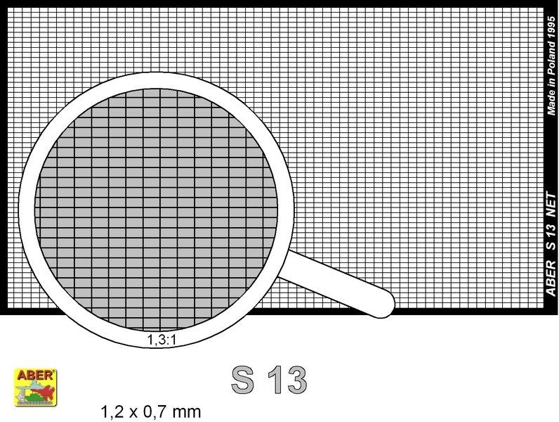 Aber S-13 Net 1,2 x 0,7 mm – immagine 2