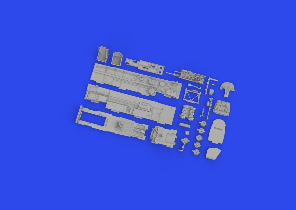 Eduard 672312 Bf 110E cockpit EDUARD 1/72 – image 4