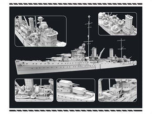 FlyHawk Model FH1109 HMS Penelope 1940 (Waterline) 1/700 – immagine 4