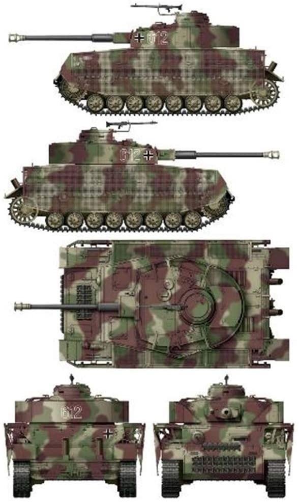 Border Model BD0036 Pz.Kpfw.IV Ausf.J Late Production Masks for Border Model BT-008 1/35 – immagine 2
