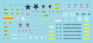 Star Decals 72-A1042 Vietnam 1. M24 Chaffee, M41 Walker Bulldog and M48A3 Patton inSouth Vietnamese army 1/72 – Bild 3