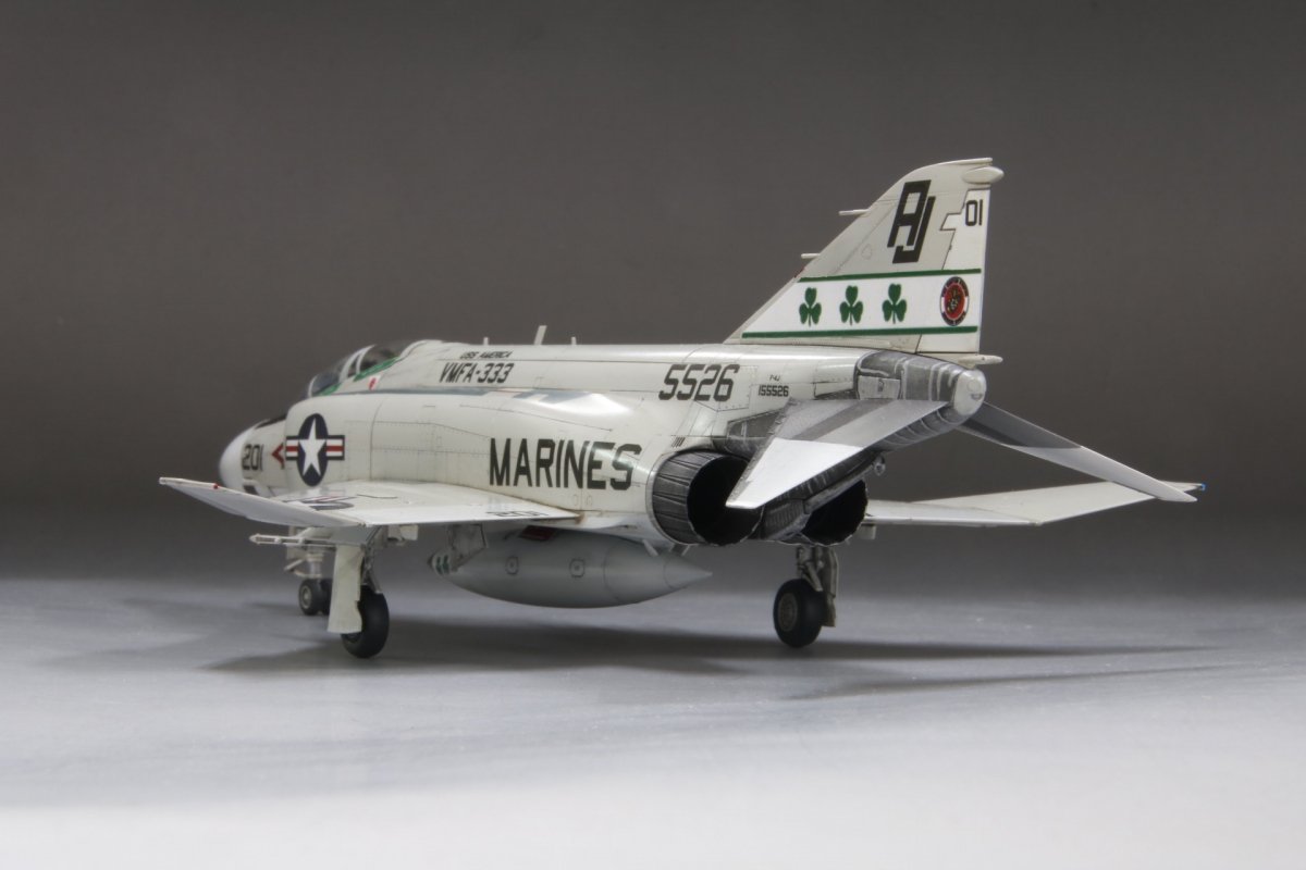 Fine Molds 72843 U.S. MARINE F-4J Jet Fighter MARINES 1/72 – zdjęcie 7