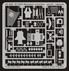 Eduard 35580 M-1025 exterior 1/35 Academy