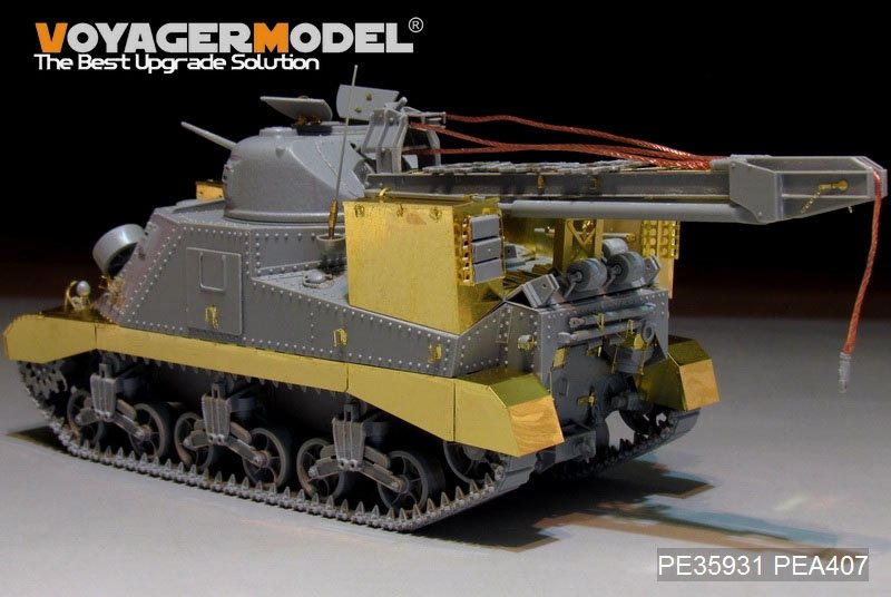 Véhicule de dépannage de char américain M31 de la Seconde Guerre mondiale, modèle Voyager PE35931, pour TAKOM 2088, échelle 1/35 – image 5